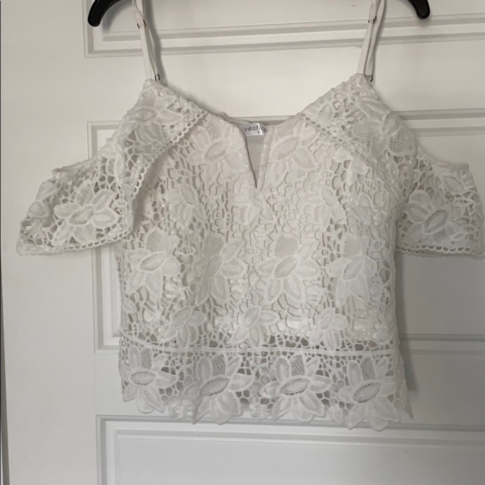 White Crop Top
